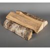 Birkenbrennholzscheiter in 33 cm Länge, perfekt für Kamin und Ofen, hochwertiges und nachhaltiges Brennmaterial.
